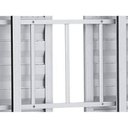 Ver imagem 2 de Janela Veneziana Alumifit Grade Classic 6 Folhas 1,00Mx1,50Mx7,6cm Branco