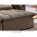 Ver imagem 4 de Sofá Retrátil e Reclinável Apolo 2,50m 04 Lugares Mola Ensacada Txr