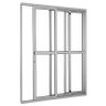 Porta de Correr Sasazaki Alumifort em Alumínio com Divisão Horizontal 3 Folhas 216 x 200 x 12,5cm - 1