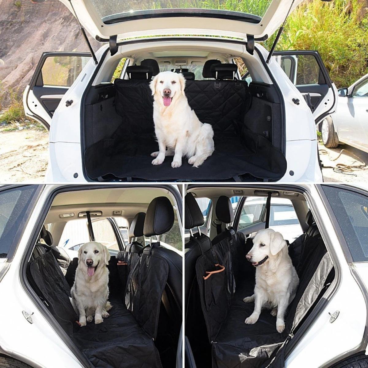 Capa Protetora Bancos Traseiros Carro Pet Cães Cachorro Gato - 2