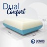 Kit 2 Travesseiros Dual Confort 18 Cm Sonos - 4
