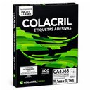 Ver imagem 1 de Etiqueta Adesiva CA4363 99,1x38,1mm 100 Folhas - Colacril