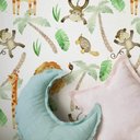 Ver imagem 2 de Papel de Parede Infantil Animais Safari Aquarela-60x300cm