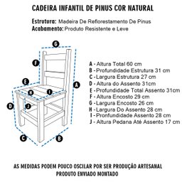 Conjunto Mesa Mesinha Quadrada Infantil Educativa Atividades de Madeira Maciça Resistente 2 Cadeira - 3