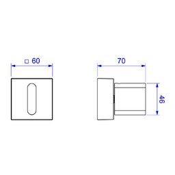 Acabamento para Registro de Gaveta Até 1" 4900.GL33.PQ Polo Gold Deca - 2