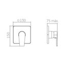 Ver imagem 3 de Acabamento Level Deca para Chuveiro Cromado Level