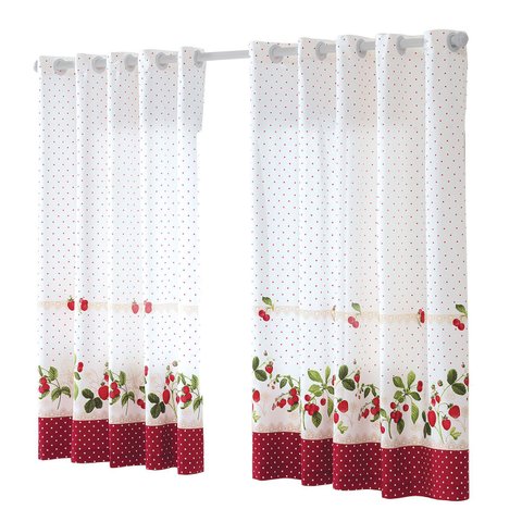 Cortina de Cozinha Translúcida Döhler Iolanda 200x150cm