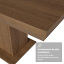 Ver imagem 7 de Conjunto Sala de Jantar Tampo de Madeira 6 Cadeiras Rustic/Oxford Grasse Madesa