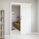 Ver imagem 5 de Kit Porta de Madeira de Correr Completa 213cm X 60cm Batente Regulável 20 Incoportas