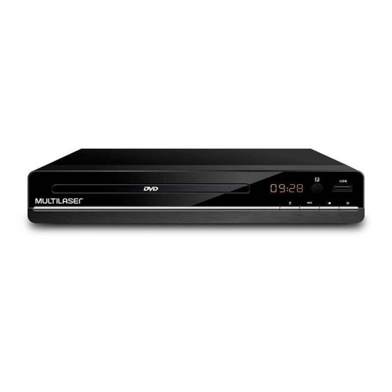 Dvd Player 3 Em 1 Multimídia USB Multilaser Preto - Sp252 - 3