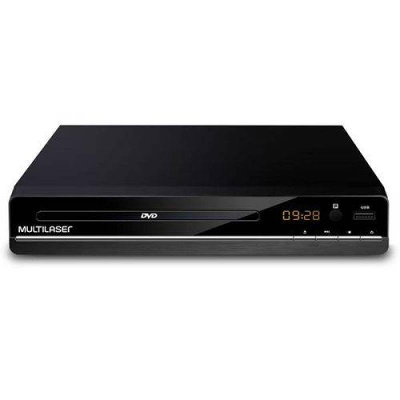 Dvd Player 3 Em 1 Multimídia USB Multilaser Preto - Sp252 - 2