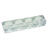 Castiçal Porta Velas de Vidro Transparente 4 Velas Decorativo 23x3cm Bc0022a - 1
