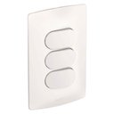 Ver imagem 1 de 3 Interruptores Simples 4x2 10a Ny Branco Nereya - 663102 - Pial