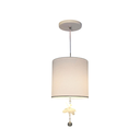 Ver imagem 2 de Lustre Infantil Bailarina 25x25 Branca