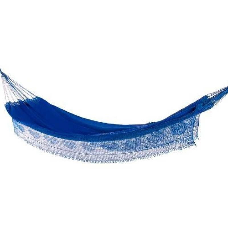Ver imagem 1 de Rede de Dormir Sol a Sol Azul Escuro