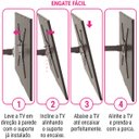 Ver imagem 4 de Suporte Tv Articulado de 14" a 56" Stpa355 Multivisao