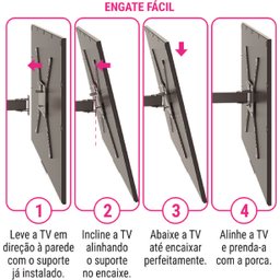 Suporte Tv Articulado de 14" a 56" Stpa355 Multivisao - 4
