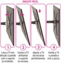 Ver imagem 4 de Suporte Tv Articulado de 14" a 56" Stpa355 Multivisao