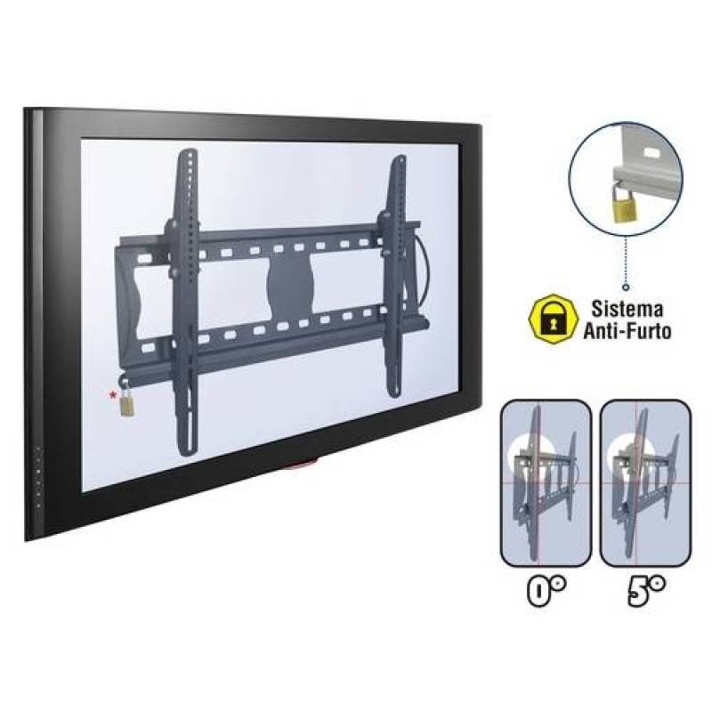 Suporte com Inclinação e Trava Anti-Furto para TVs LCD / Plasma / LED de 37" a 63". - 1