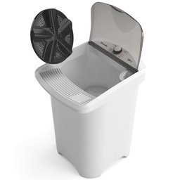 Tanquinho de Lavar Roupa Mueller 10 Kg com Superesfregador Mlt10c branco 220v - 8