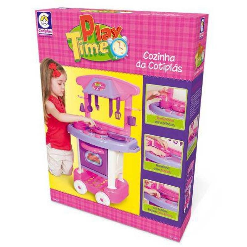 Barbie Chef Cozinha Completa c/ Acessórios - Cotiplás - nivalmix
