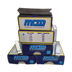 Kit com 3 Cxs do Grampo Mcm Sw 5mm 18 Mil Unidades