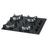 Cooktop Fisher 4 Bocas (ref. - 1519) Vidro Temperado Preto Bivolt - 1