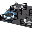 Ver imagem 5 de Cooktop Fisher 4 Bocas (ref. - 1519) Vidro Temperado Preto Bivolt