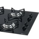 Ver imagem 2 de Cooktop Fisher 4 Bocas (ref. - 1519) Vidro Temperado Preto Bivolt