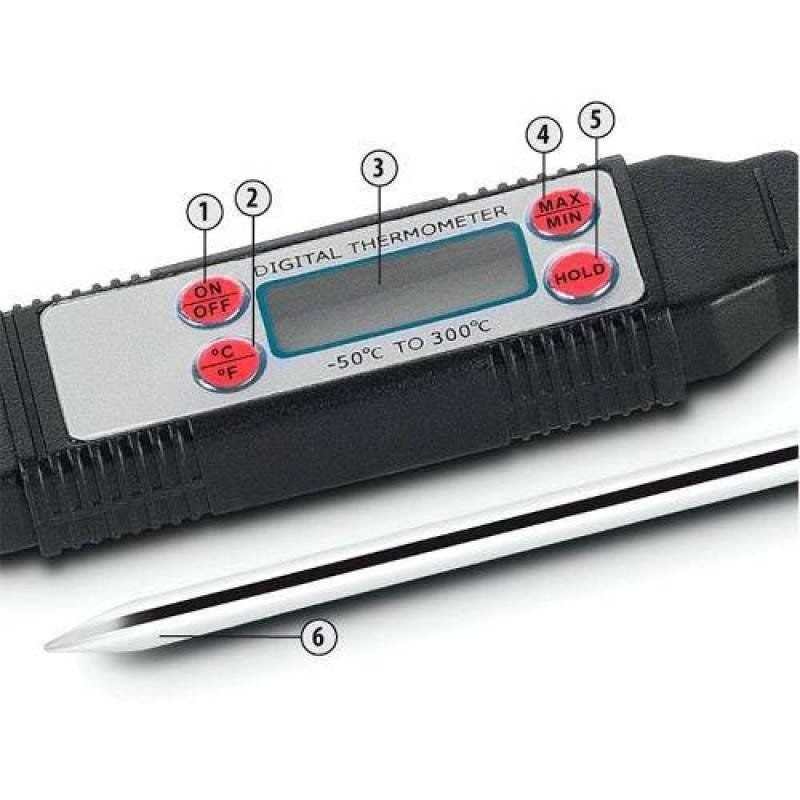 Termômetro Digital À Prova de Água 25683100 Tramontina - 4