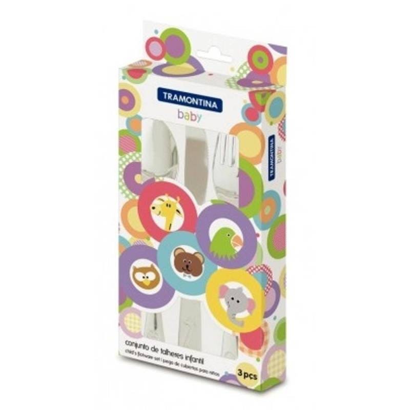 Talher Infantil 3 Peças Tramontina 66970 - 5