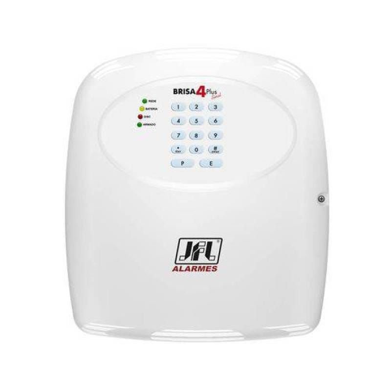 Central de Alarme Jfl Brisa 4 Plus Sinal Não Monitorada 4 Zonas + Disc - 2