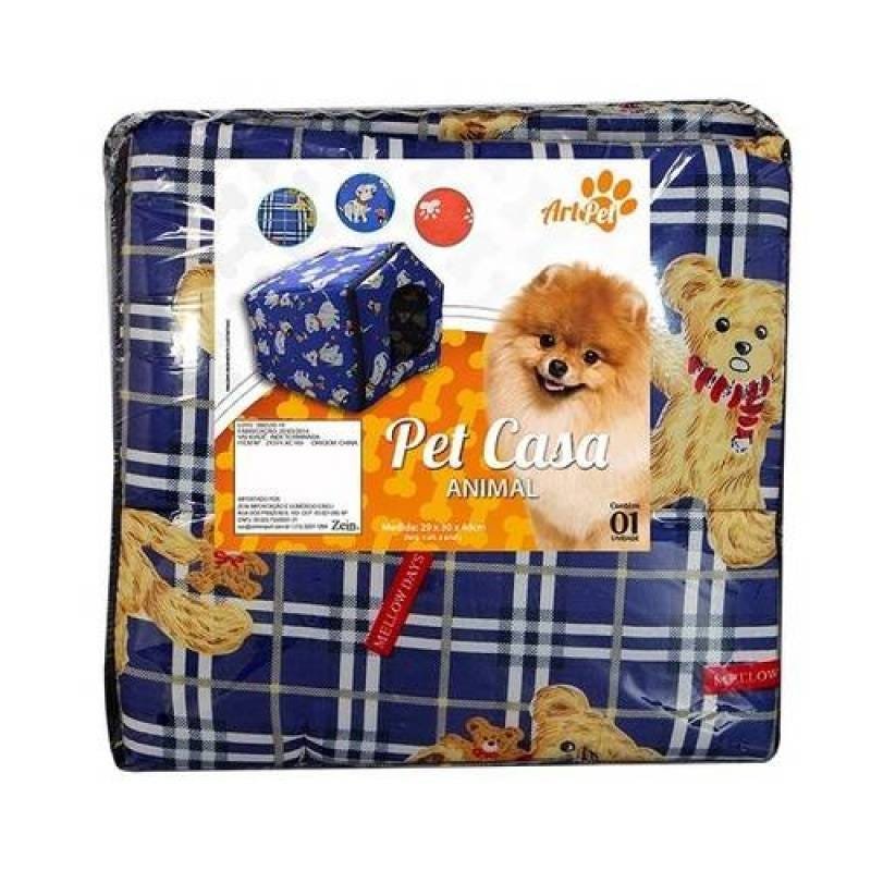 Ver imagem 2 de Casa Casinha Pet para Caes, Cachorro e Gatos Dobravel e Portátil com Almofada