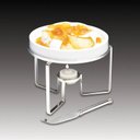 Ver imagem 6 de Rechaud para Queijo Brie de Prata com Faca 14cm