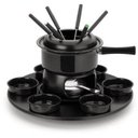 Ver imagem 1 de Fondue Carroussel Lugano Panela Esmaltada 18 Pçs