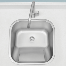 Tanque Tramontina Inox Acetinado 40x40cm 94403107 - 2