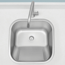 Ver imagem 2 de Tanque Tramontina Inox Acetinado 40x40cm 94403107