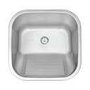Ver imagem 1 de Tanque Tramontina Inox Acetinado 40x40cm 94403107