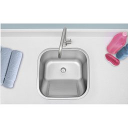 Tanque Tramontina Inox Acetinado 40x40cm 94403107 - 4