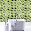 Ver imagem 1 de Papel de Parede Auto Adesivo Lavável Pastilha Verde Água