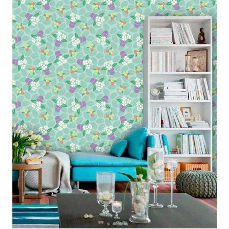 Ver imagem 2 de Papel de Parede Auto Adesivo Lavável Diversos Violetas