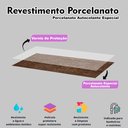 Ver mais imagens de Kit 10 Piso Vinílico Pvc Autocolante 60x15 – Prático, Flexível e Durável