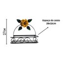 Ver imagem 2 de Porta Shampoo Rústico em Ferro:amarelo