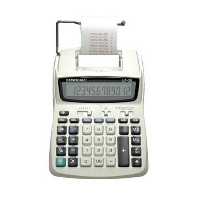 Calculadora de Impressao Procalc LP25 12 Digitos Bivolt - 1