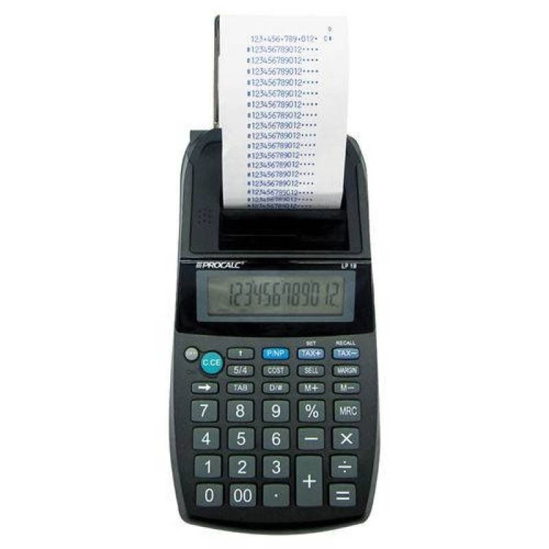 Calculadora De Impressão Procalc Lp18 12 Digitos Bivolt - 1