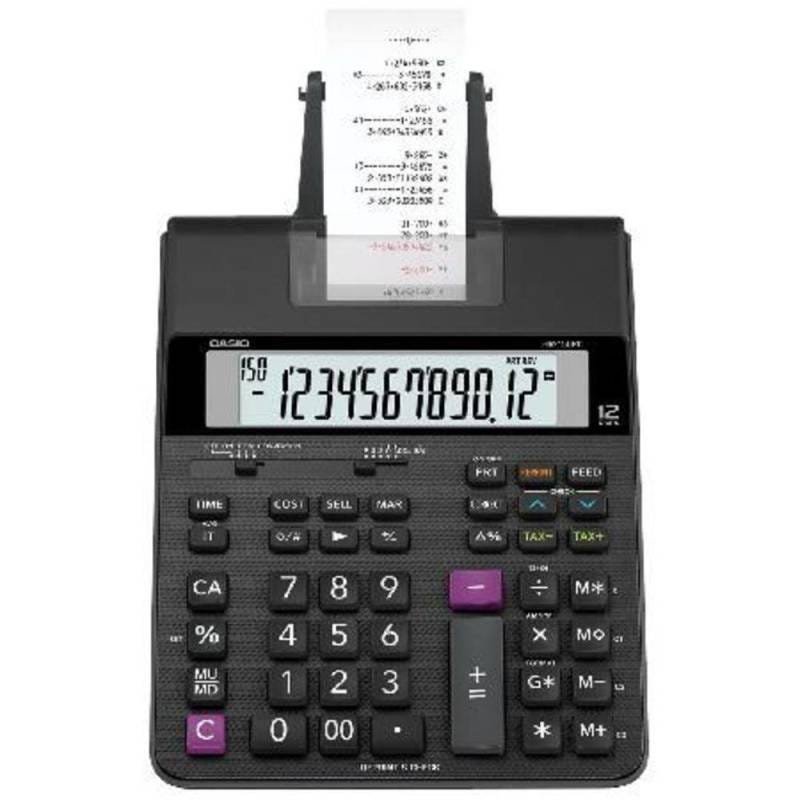 Calculadora com Bobina 2 Cores de Impressão 2.0 Linha Hr-150rc Preta - 2
