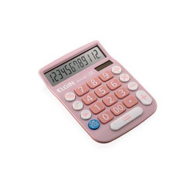 Calculadora De Mesa, 12 Digitos Grandes E Célula Solar