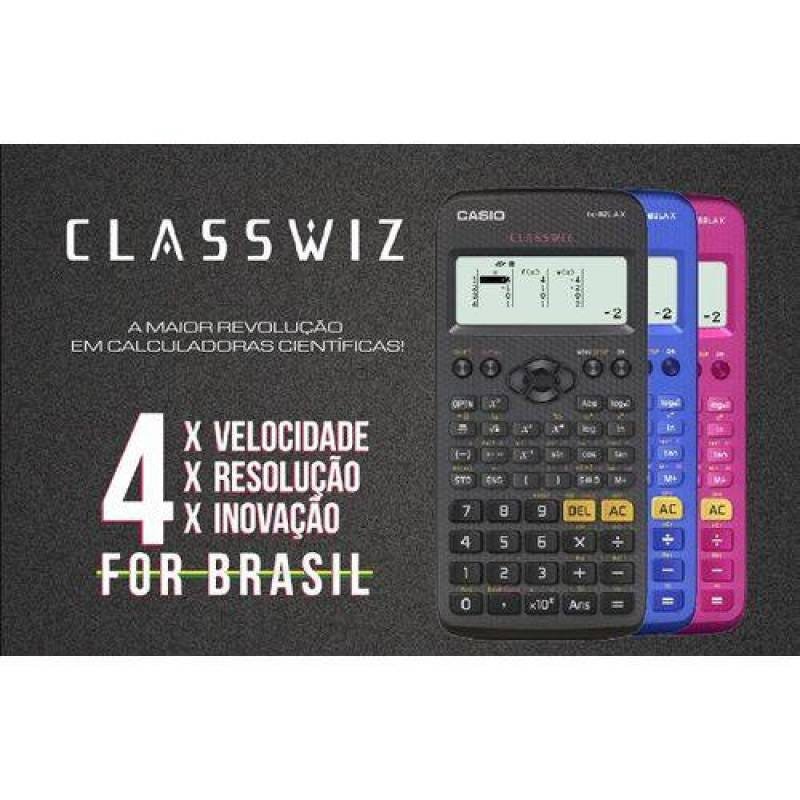 Calculadora Programável Cientifica Casio FX-82LAX Azul Original 3 anos de garantia 274 funções, Disp - 4