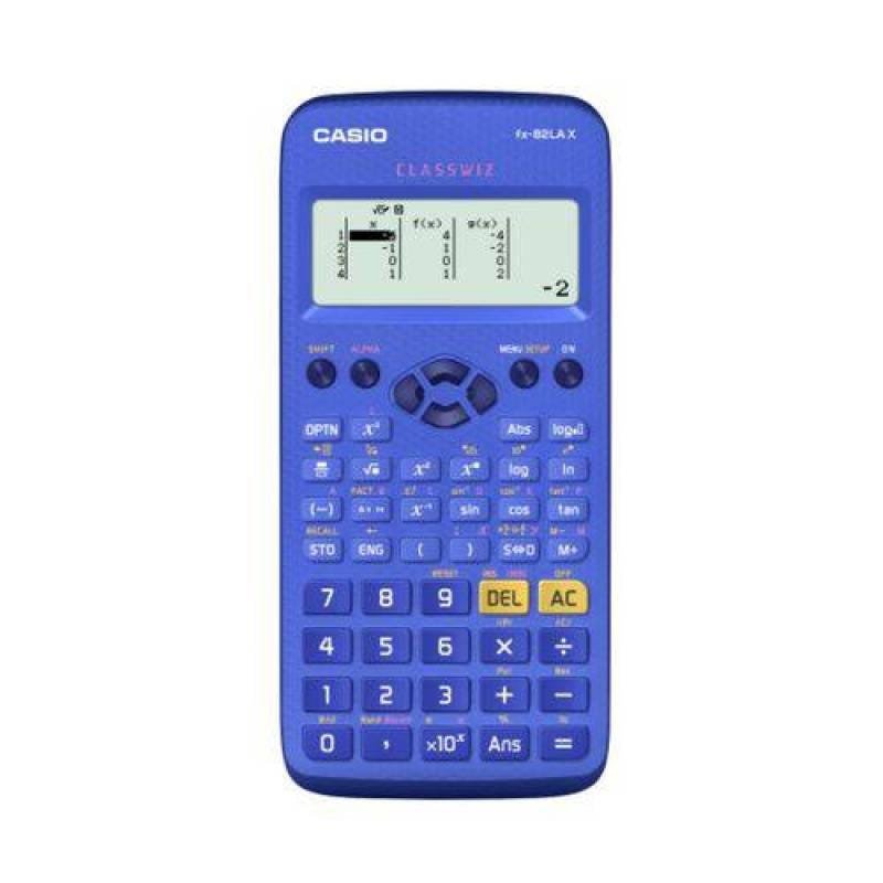 Calculadora Programável Cientifica Casio FX-82LAX Azul Original 3 anos de garantia 274 funções, Disp - 1