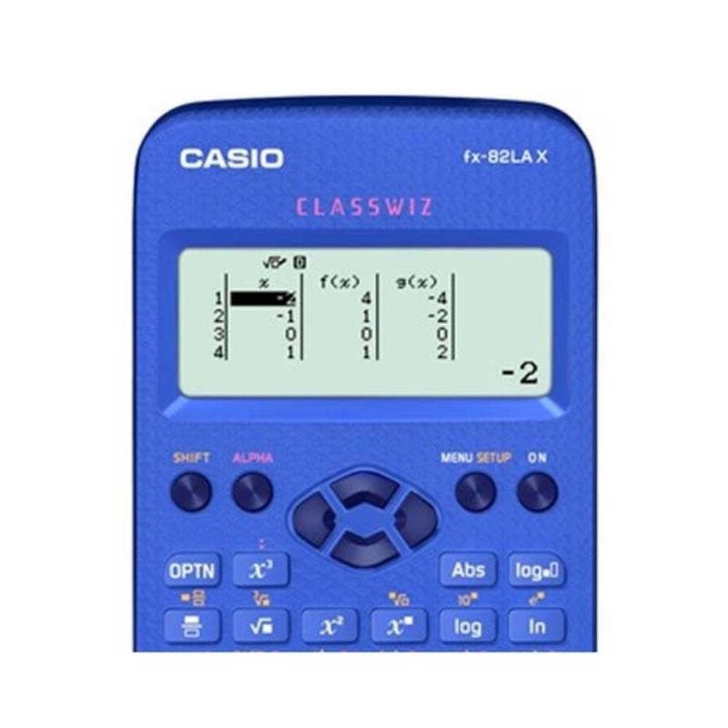 Calculadora Programável Cientifica Casio FX-82LAX Azul Original 3 anos de garantia 274 funções, Disp - 6